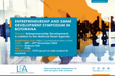 Entrepreneurship and SMME Development Symposium in Botswana